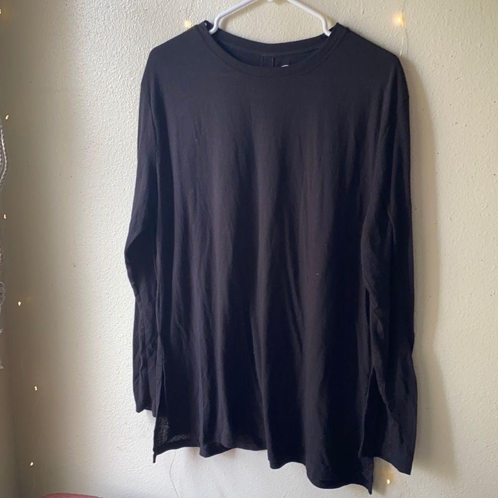 Athletic works long sleeve workout tunic